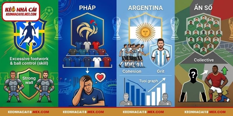 Các ứng viên hàng đầu cùng những bất ngờ đáng chú ý tại World Cup 2026