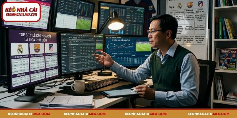 Điểm mặt 3 tỷ lệ kèo La Liga phổ biến