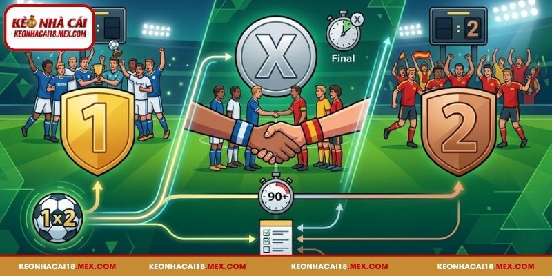 Kèo Châu Âu là cược vào kết quả chung cuộc trận đấu