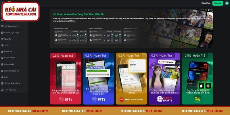Khám phá những sảnh cược thể thao hấp dẫn tại V9BET
